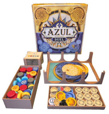 Azul Duel 3D Druck Insert Schachteleinsatz Brettspiel Zubehör 3D Brettspiele