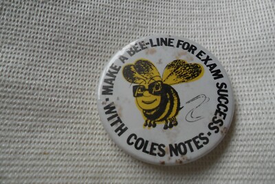 MACHEN SIE EINE BIENE-LINIE FÜR PRÜFUNG ERFOLG COLES NOTIZEN Pin Ansteckknopf Abzeichen, kostenloser Versand und Verpackung