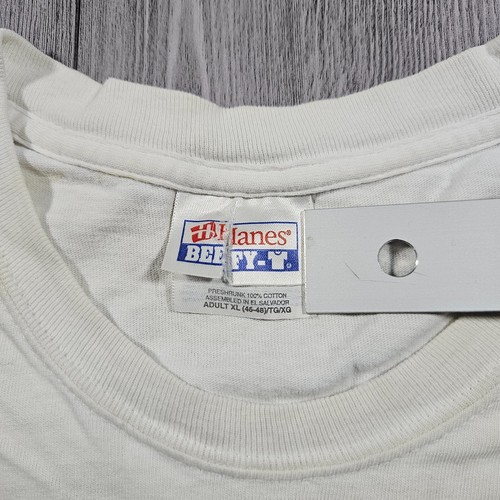 Vtg BFD 8 Concert Shirt Men's XL White Blink 182 Cult Disturbed Band Radio Y2K - Picture 13 of 13
