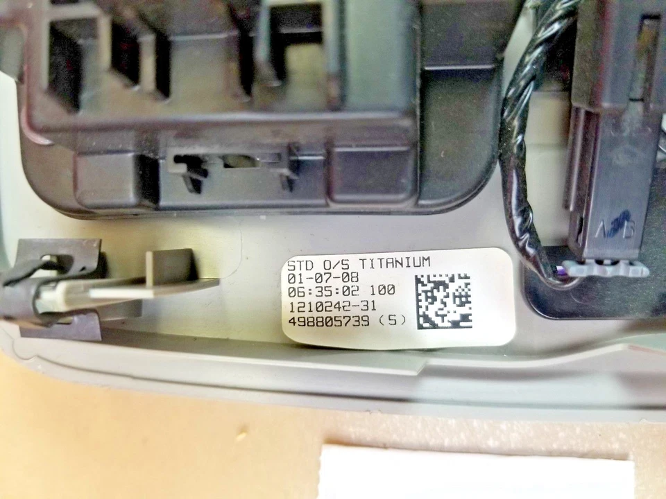 GMC Acadia 2007 2008 2009 consola superior domo luz mapa lámpara OEM 25972452 Foto 4 de 4