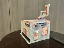 O Scale Texas Tavern Building W/ Interior