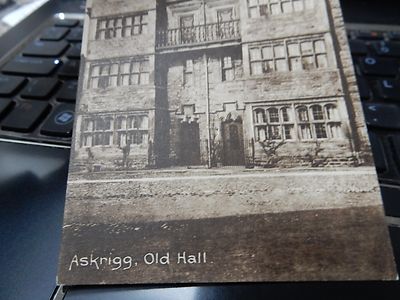 ASKRIGG EDWARDIANISCHE POSTKARTE POSTKARTE AUTHENTISCHER ARTIKEL GESCHENK POTENZIAL 