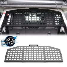 Steel Rear Roll Bar Molle Panel Storage Shelf for 2018-2025 Jeep Wrangler JL 4RD