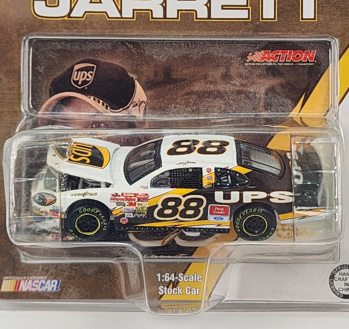 NASCAR Dale Jarrett Action 2003 Limited Run 1:64 Die Cast Stock