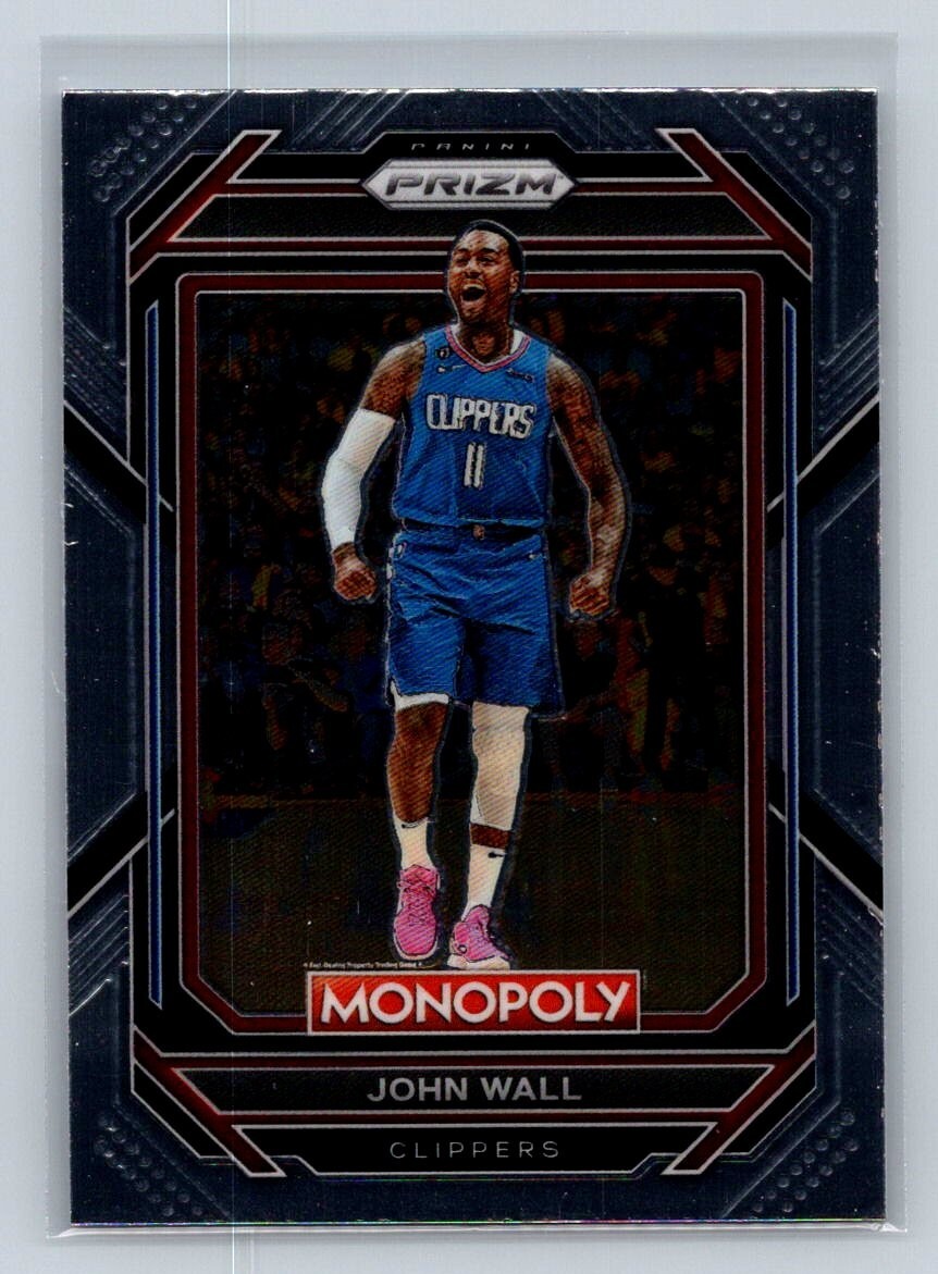 2022-23 Panini Monopoly Prizm #39 John Wall Los Angeles Clippers (A)