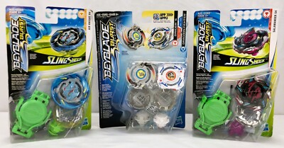 Beyblade Burst Turbo / Evolution Slingshock Lot Salamander, Air Knight, Dragoon