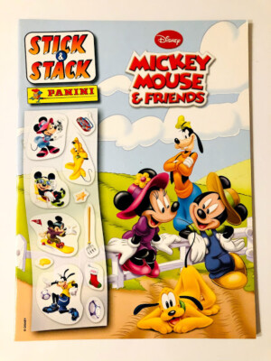 Mickey Mouse e Friends Stick e Stack Album Panini | eBay