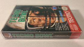 Tecmo Bowl (Nintendo NES, 1991) CIB w/ Manual Authentic and Protective Sleeve