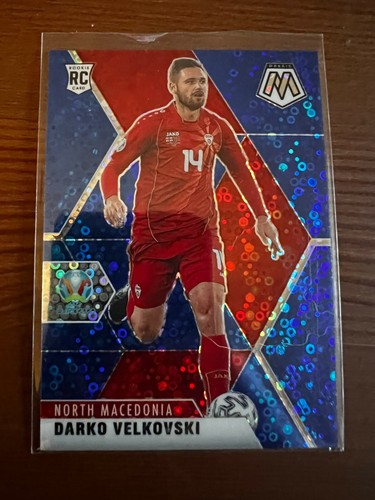 2020-21 Panini Mosaic UEFA Euro Circles Blue #59 Darko Velkovski RC /99
