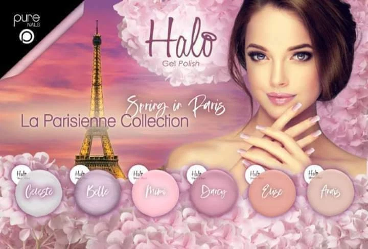 Halo LED/UV Halo Gel Polish - La Parisienne Collection - Full Range Stocked
