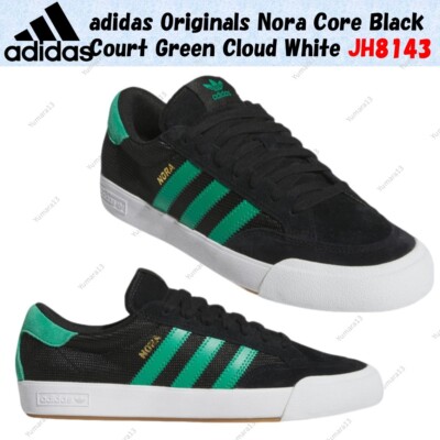 adidas Originals Nora Core Black Court Green Cloud White JH8143 Men's Size