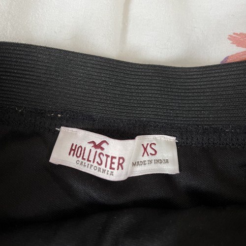 Hollister Black Floral Skirt Cotton - Picture 3 of 3