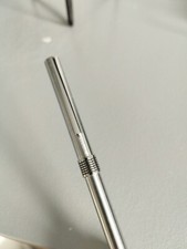 Stylo Bille Aurora Italy Marco Polo Model Ballpoint Pen Steel Body