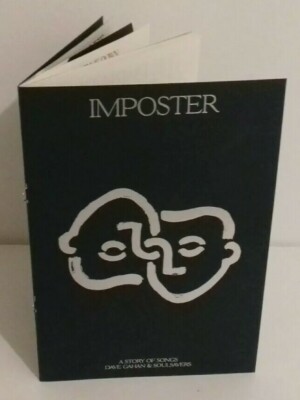Dave Gahan & Soulsavers - Imposter (A Story Of Songs) Concert Programme DM