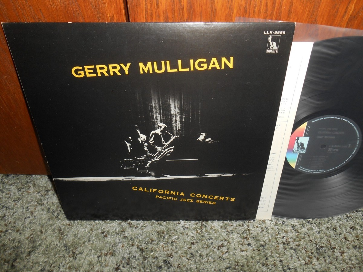 GERRY MULLIGAN - CALIFORNIA CONCERTS - JAPAN LLR 8888 Insert ZOOT