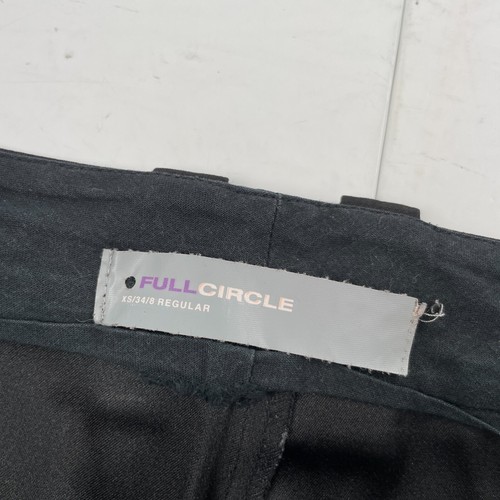 PANTALONES DE MUJER FULL CIRCLE 8 XS NEGROS REGULARES - Imagen 7 de 12