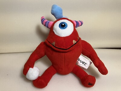 Budsies Smart Tech Monsters Plush 6  Red With Tail