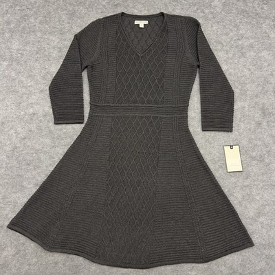 Pullover Stretch Dana Buchman - Gris, Taille 0, Neuf Avec étiquettes