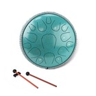 Steel Tongue Drum 13 Inch 15 Notes D  Percussion for Meditation Yoga UK I3F2