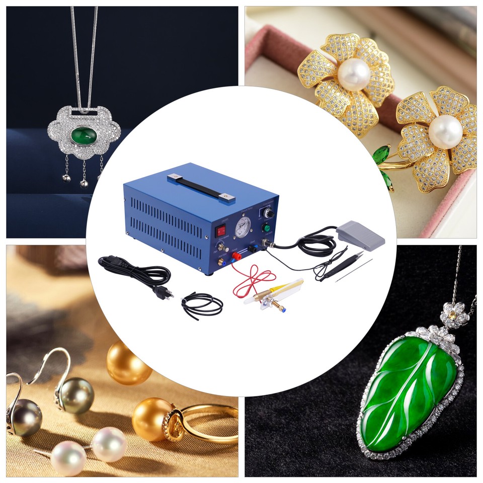 Electric Jewelry Laser Welding Machine Pulse Spark Argon Spot Welder