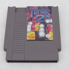 Nes Nintendo Tetris 2 Sequel To The Classic Polished Contacts Tested Guaranteed