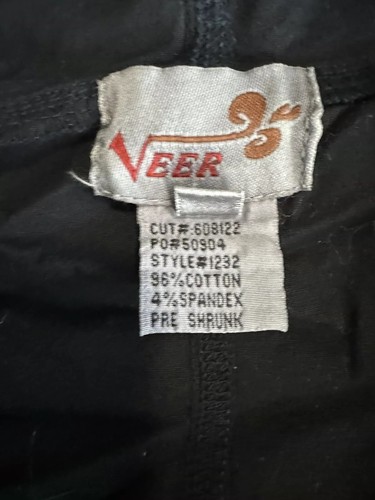 Vintage Y2K Veer Damen Cropped Jacke Taschen Full Front Zip Gr. S Gothic Grunge - Bild 13 von 20