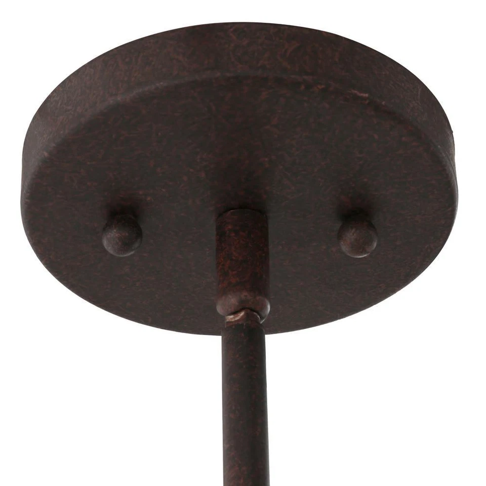 Luminance 1-Light Rubbed Bronze Pendant - Image 4 of 4