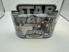 Star Wars Galactic Heroes Padme Amidala Anakin Skywalker Hasbro Figure Set