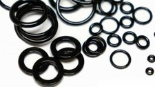  O-Rings 1mm Cross Section Nitrile Rubber  Metric O ring Seal many sizes 