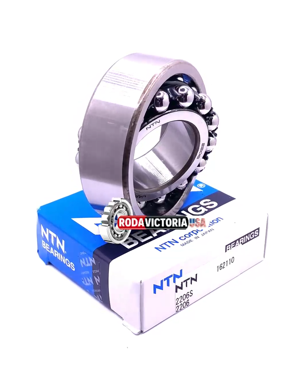 NTN Japan 2206S Self Aligning Ball Bearing Double Row 30X62x20 mm