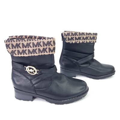 Michael Kors MK Naveela Booties Girls Ankle Boots Fashion Shoes