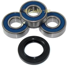 Rear Wheel Ball Bearings Seals Kit for Yamaha TW200 Trailway 200 1987-2015