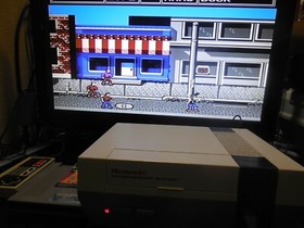 Nintendo Console System (NES-001) Completly Genuine OEM W/2 Games Skate or Die 2