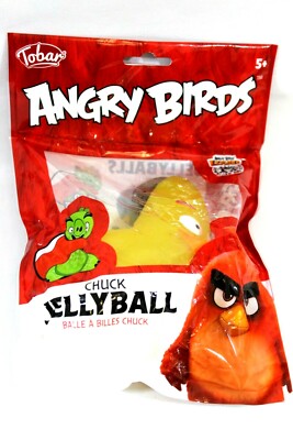 Angry Birds Chuck Jellyball Jelly Ball 2019 Tobar Rovio Squeeze Stress Relief