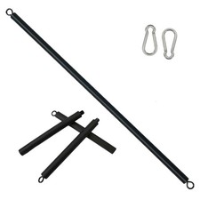 41Inch Resistance Band Bar for Full Body Workout, Portable Detachable Pilates...