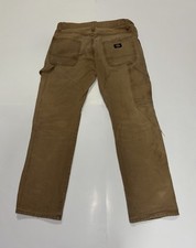Vintage Y2k Dickies Carpenter Work Wear Pants Distressed 30x30 Brown