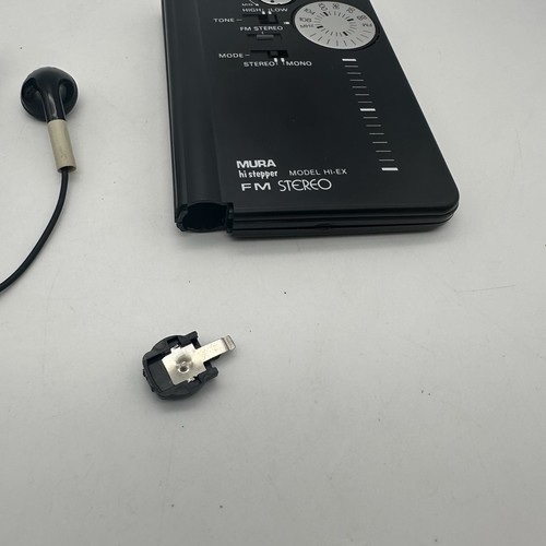 MURA Hi Stepper HI-EX Portable FM Stereo With Headphones - Picture 8 of 8