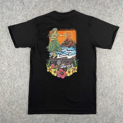 In N Out Burger T-Shirt Mens Medium Black Collective Soul Kauai 2023 .48 Special
