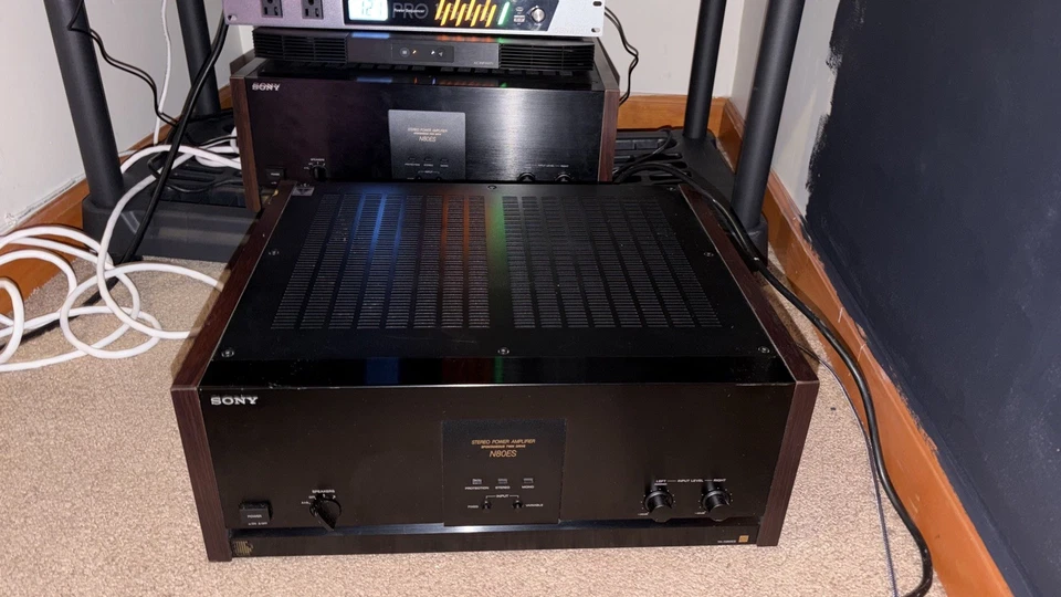 ¡LEER POR FAVOR! DOS amplificadores de potencia Sony Ta-N80es y par de altavoces Dynaco A25 Foto 3 de 4