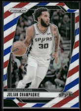 Julian Champagnie 2024-2025 Prizm Red/White/Blue NM