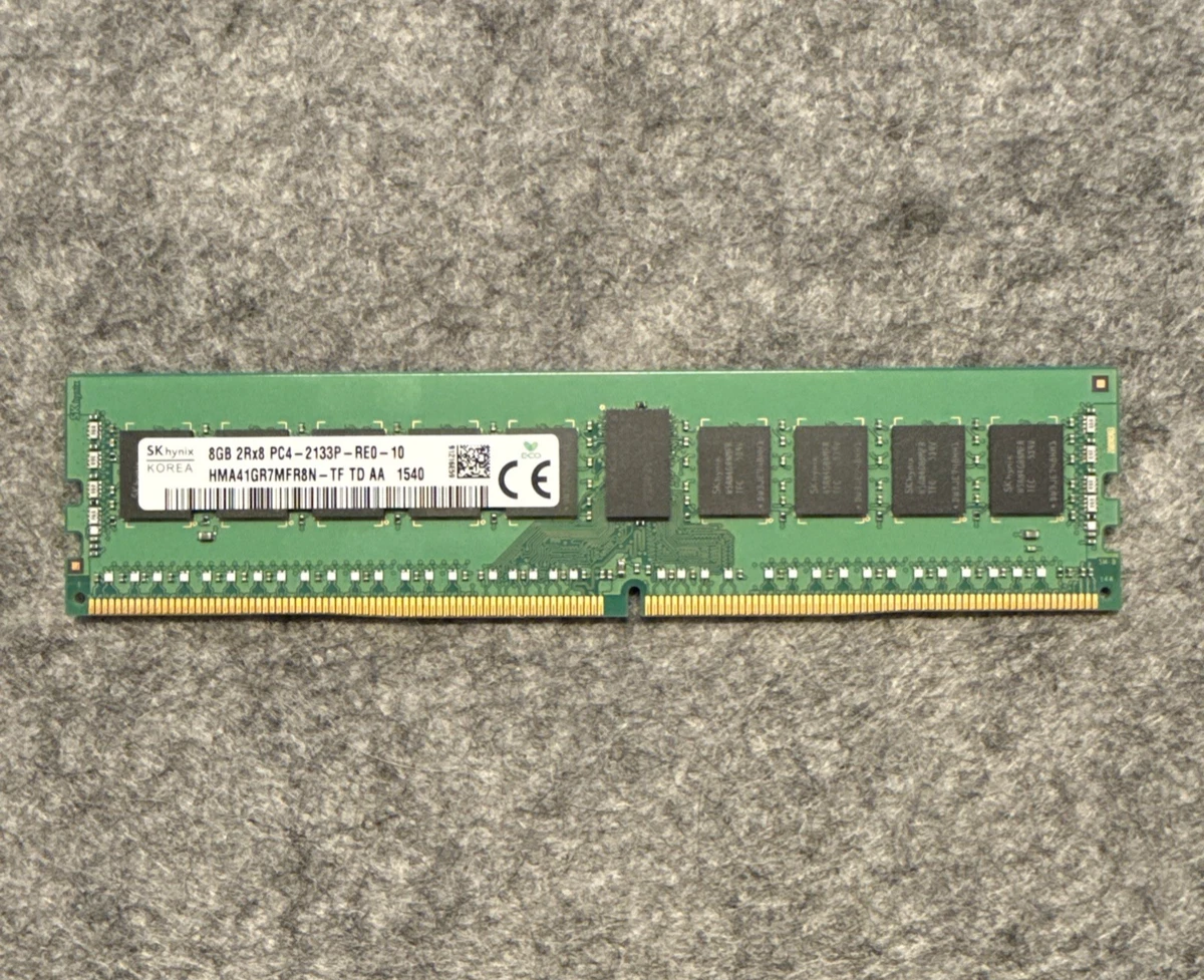 Mémoire serveur Micron 2X8GB(16GB) 1RX4 PC4-2133P DDR4 ECC