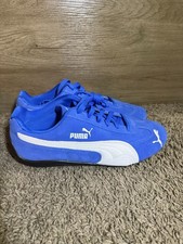 Puma Speedcat Mens Blue Suede Lace Up Lifesty...
