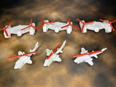 Battle of the Bi-Trons Squarebots Roundbots HELICOPTERS + DUAL BLADE HELICOPTERS