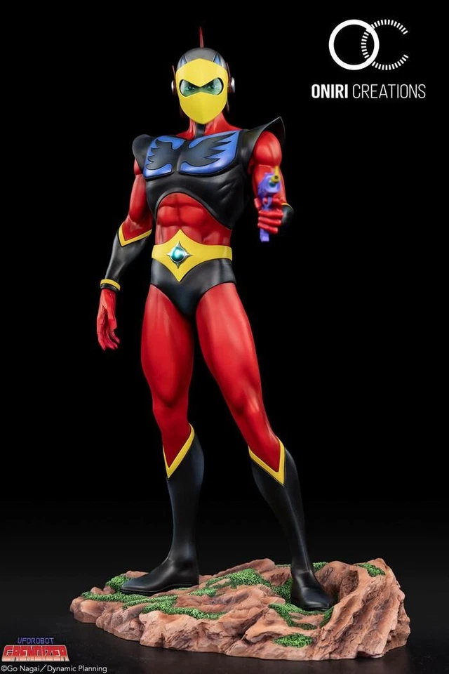 GOLDRAKE - Grendizer Actarus Duke Fleed 1/6 Polystone Statue Oniri Creations - Immagine 3 di 4