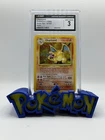 Charizard 1999 Pokémon Base Set 4/102 Holo Rare CGC 3 English W/Stand