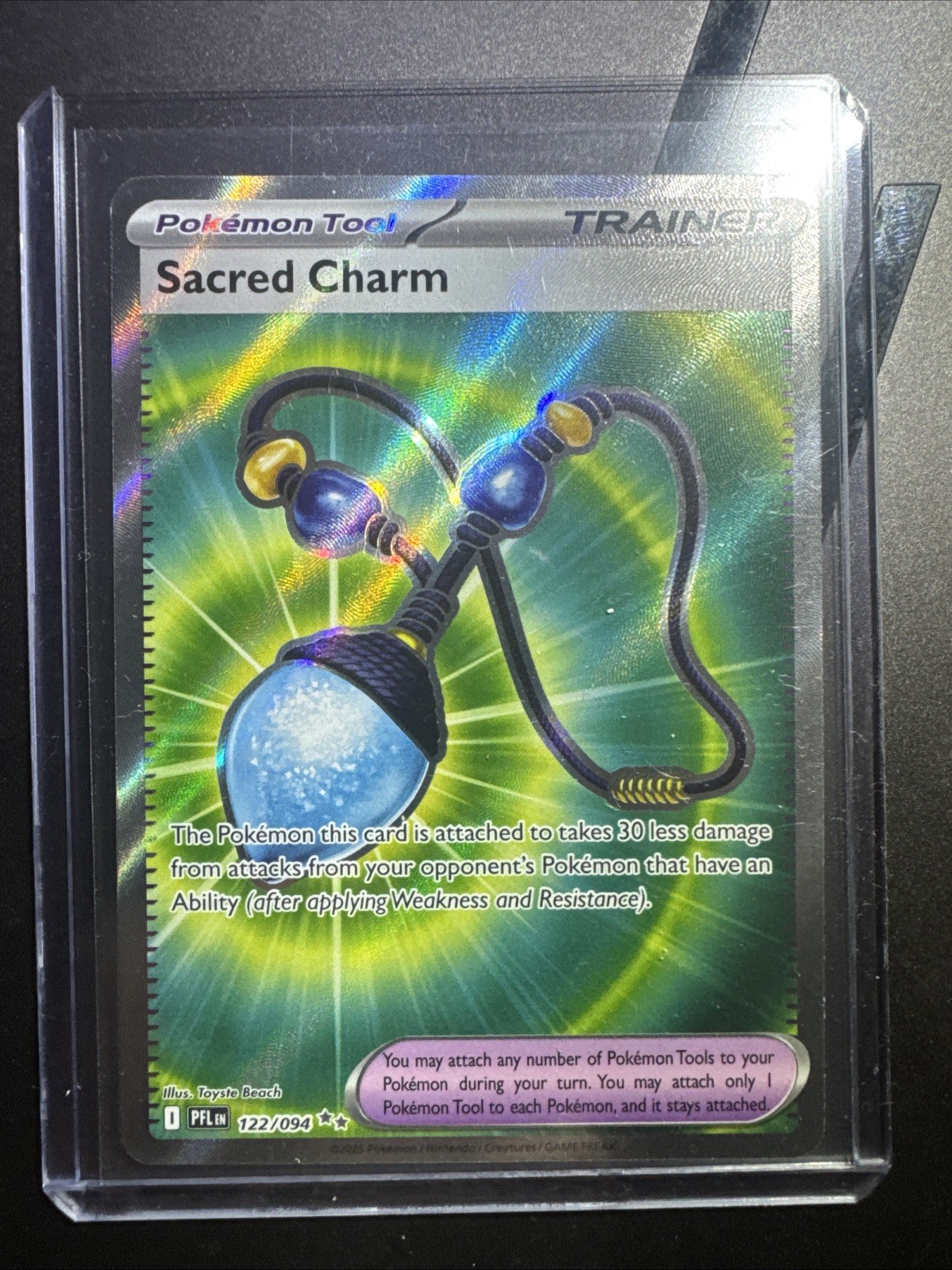 Sacred Charm 122/094 Me02: Phantasmal Flames Holo