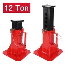 1 Pair 12 Ton Heavy Duty Car Jack Stand Pin Type Adjustable Height With Lock 1 Pair 12 Ton Heavy Duty Car Jack Stand Pin Type Adjustable Height With Lock