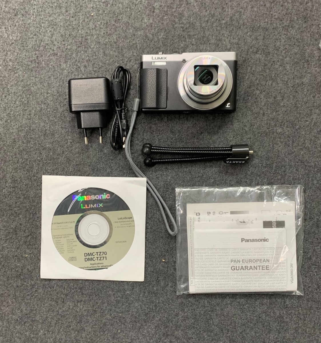 Panasonic LUMIX DMC-TZ71 12.1 MP Digitalkamera Silber - LESEN | eBay