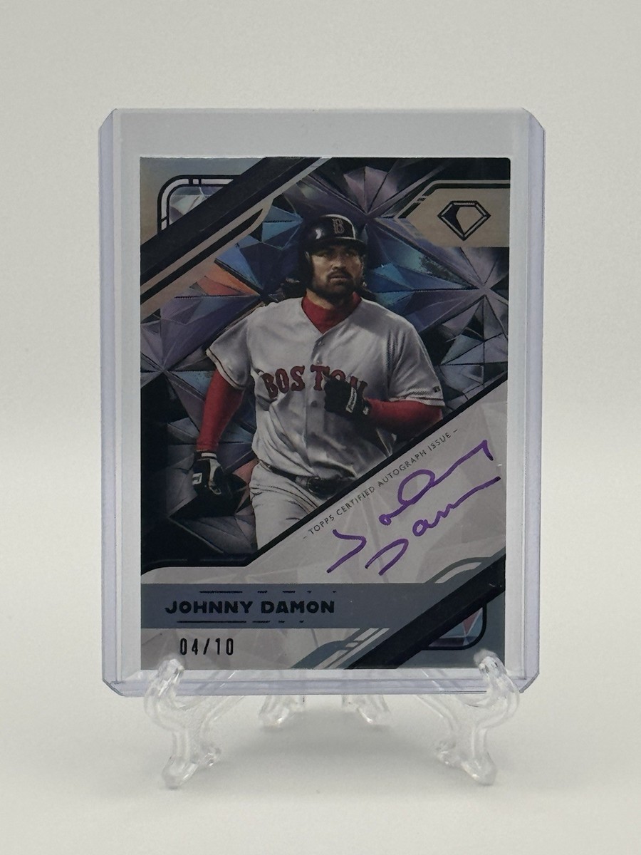 2025 Topps Diamond Icons - White Polychromatink Autographs Johnny 