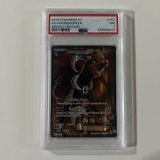 2015 POKEMON XY BREAKTHROUGH #153 FULL ART/HOUNDOOM EX PSA 7 on eBay